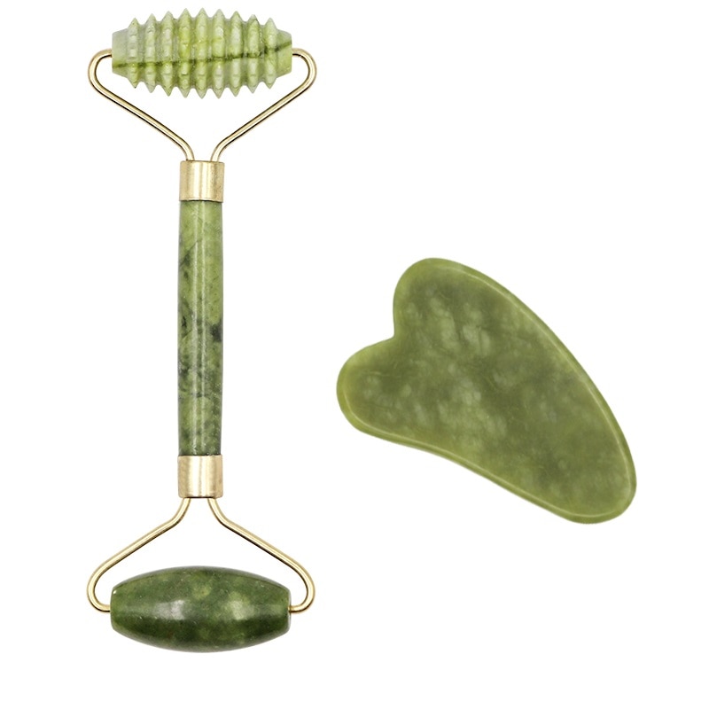 Natural Jade Stone Face Massager